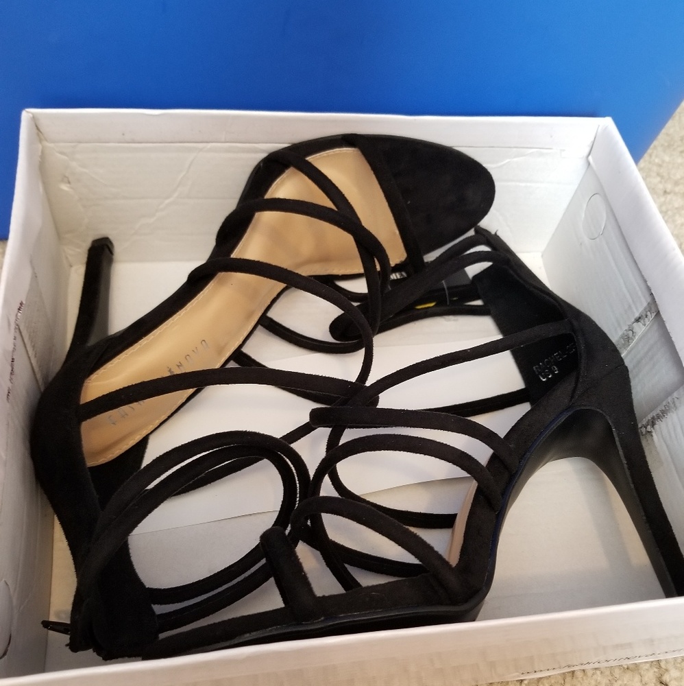 Black Suede Heels